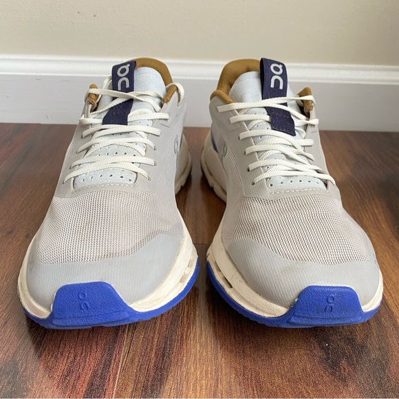 On Cloud Cloudnova Form 2 Silver/Heather With Blue and Brown - Picture 7 of 12